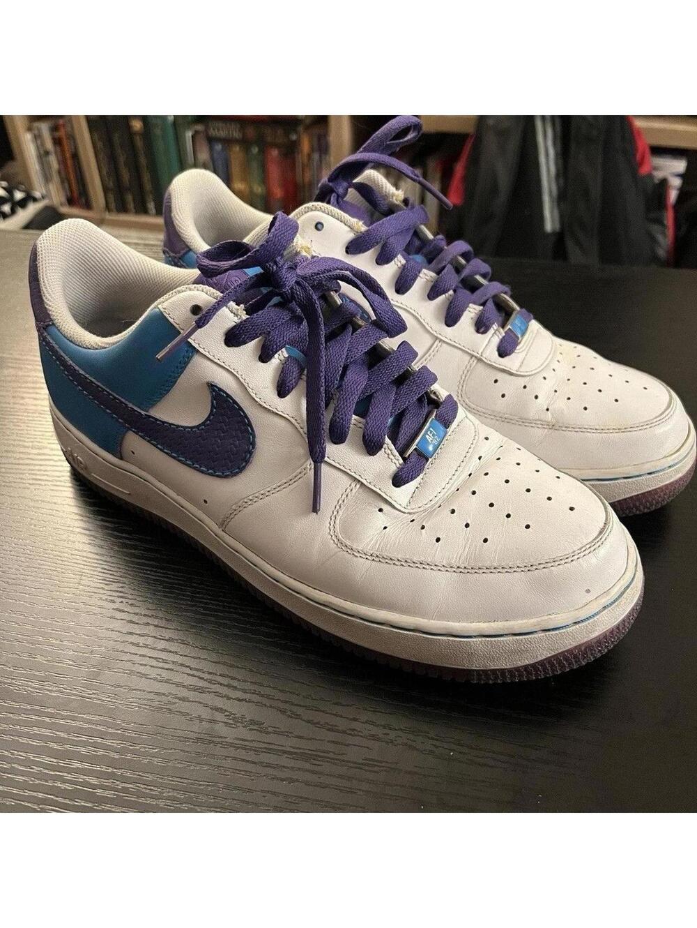 Nike Air Force 1 Laser Blue Samurai Pack shoes